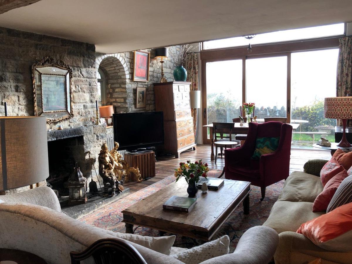 Вилла Peaceful Stone Barn Conversion In Somerset Hurcot Экстерьер фото